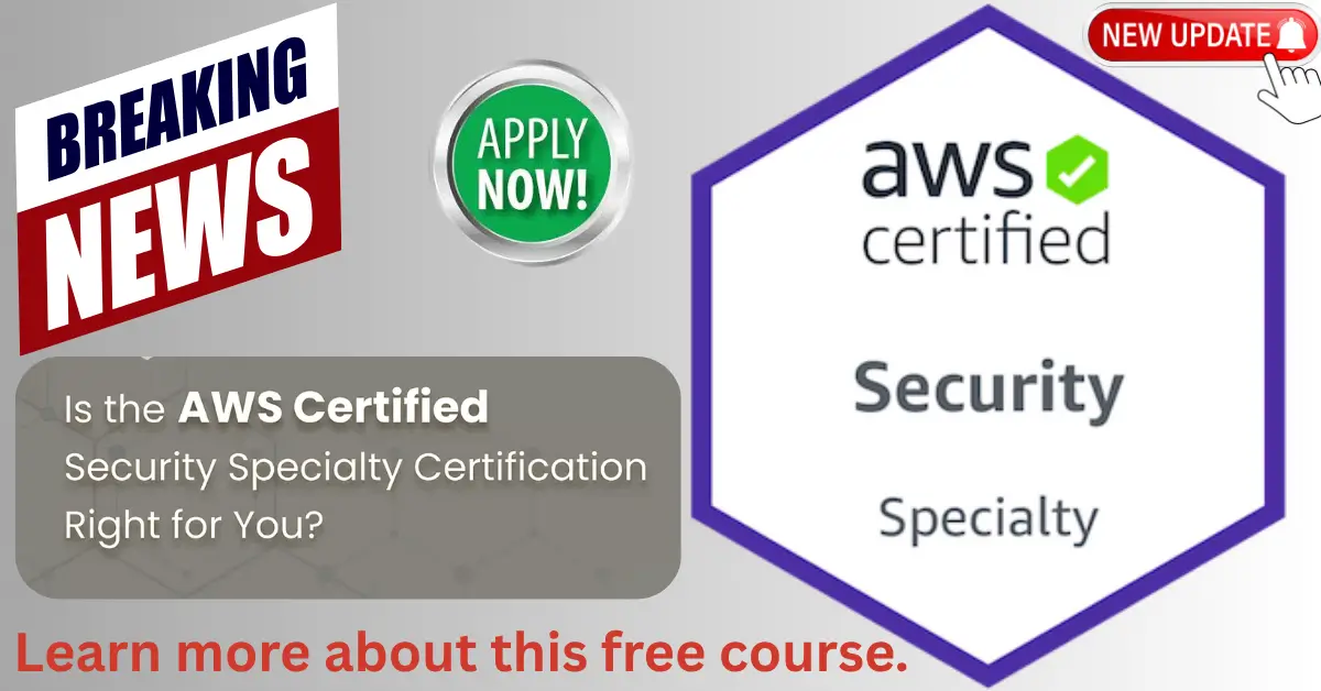 AWS Certified Security - Specialty Complete Course Details New Update 2025