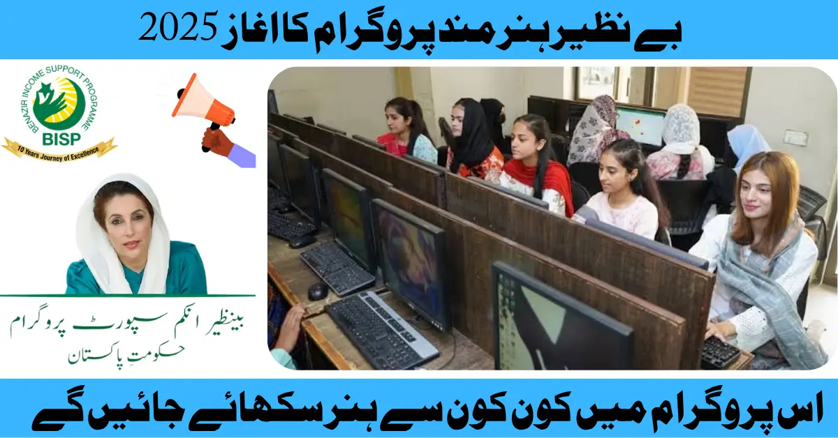 New Youth Skills Launched Benazir Hunarmand Programme by Zardari