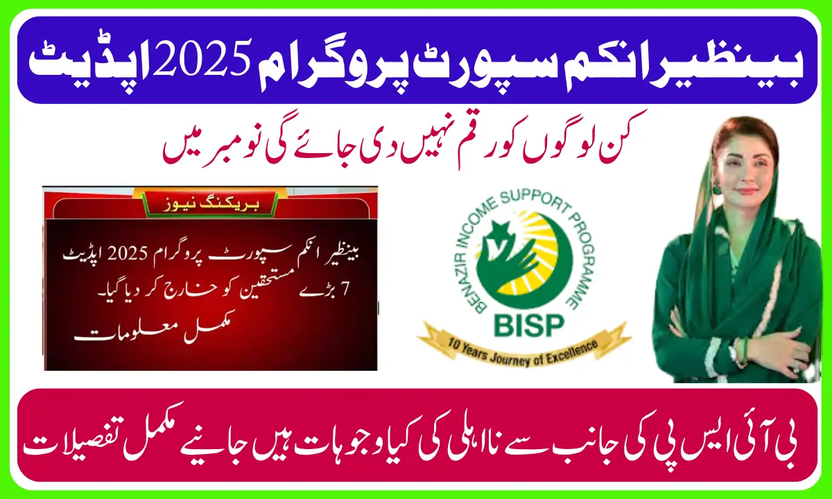 BISP 2025 Clean-Up Ration, Subsidy, and Loan Holders Declared Ineligible in Latest Policy Shift
